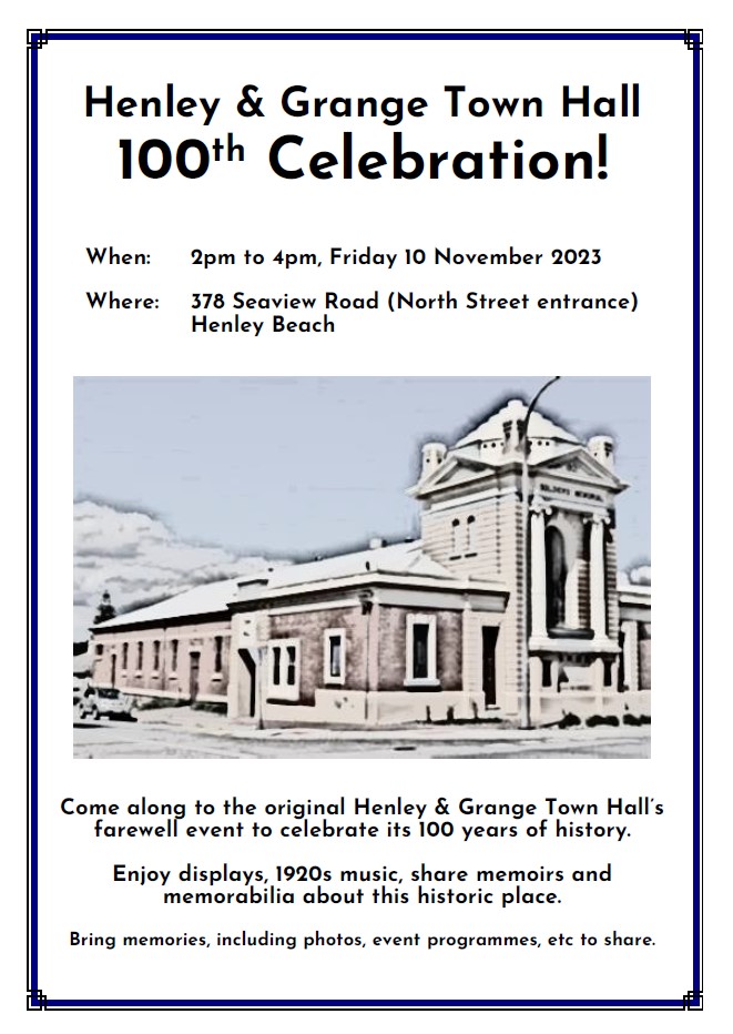 Town Hall turns 100!