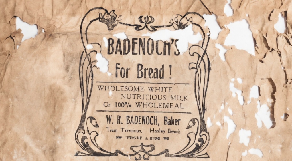 Badenoch's bakery paper bag c. 1936