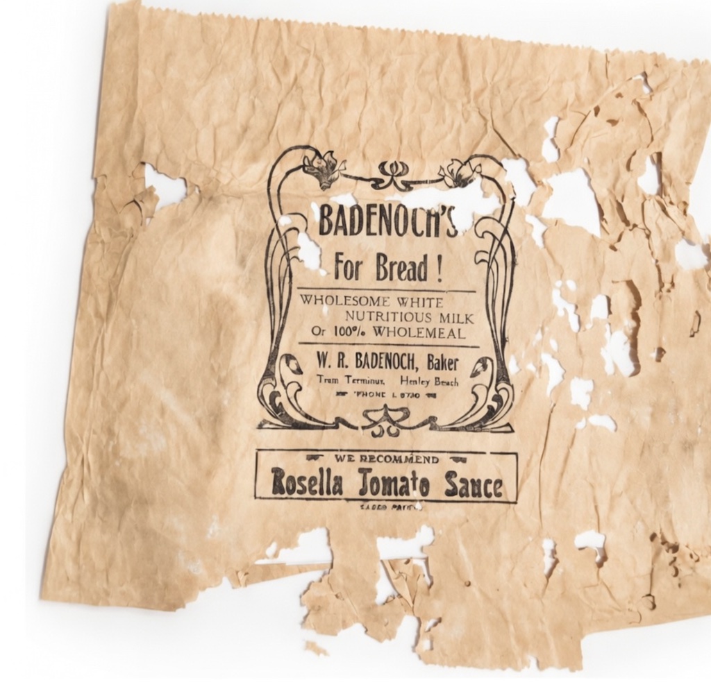 Badenoch's bakery paper bag c. 1936